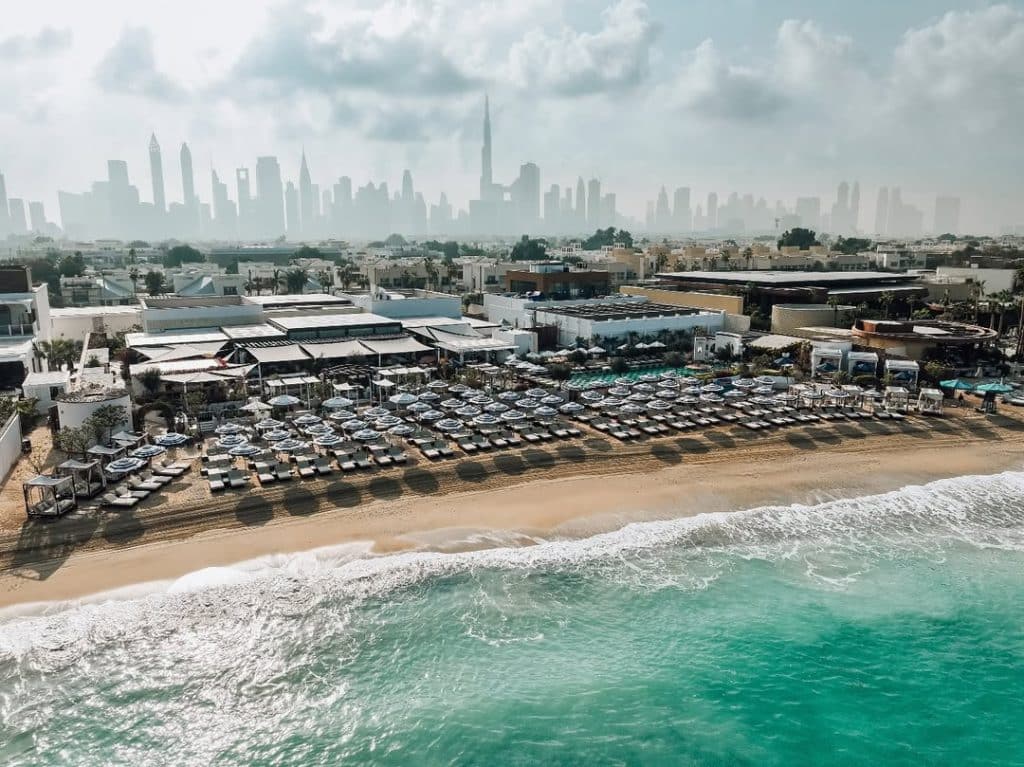 visit sirene by gaia by yacht at j1 beach